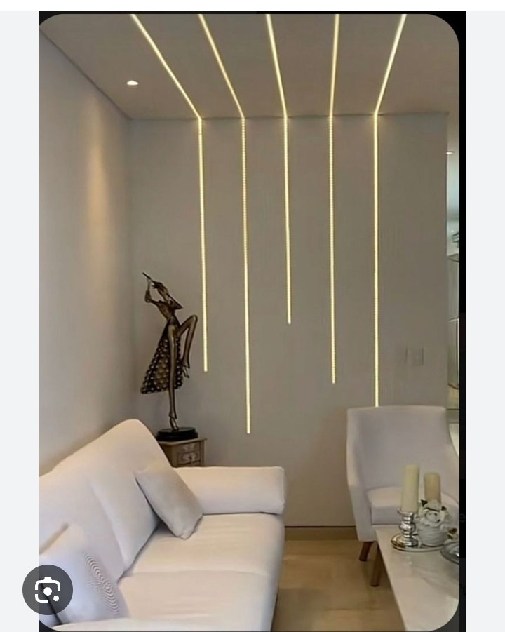 Wall to Ceiling Continuous Linear Profile Lighting